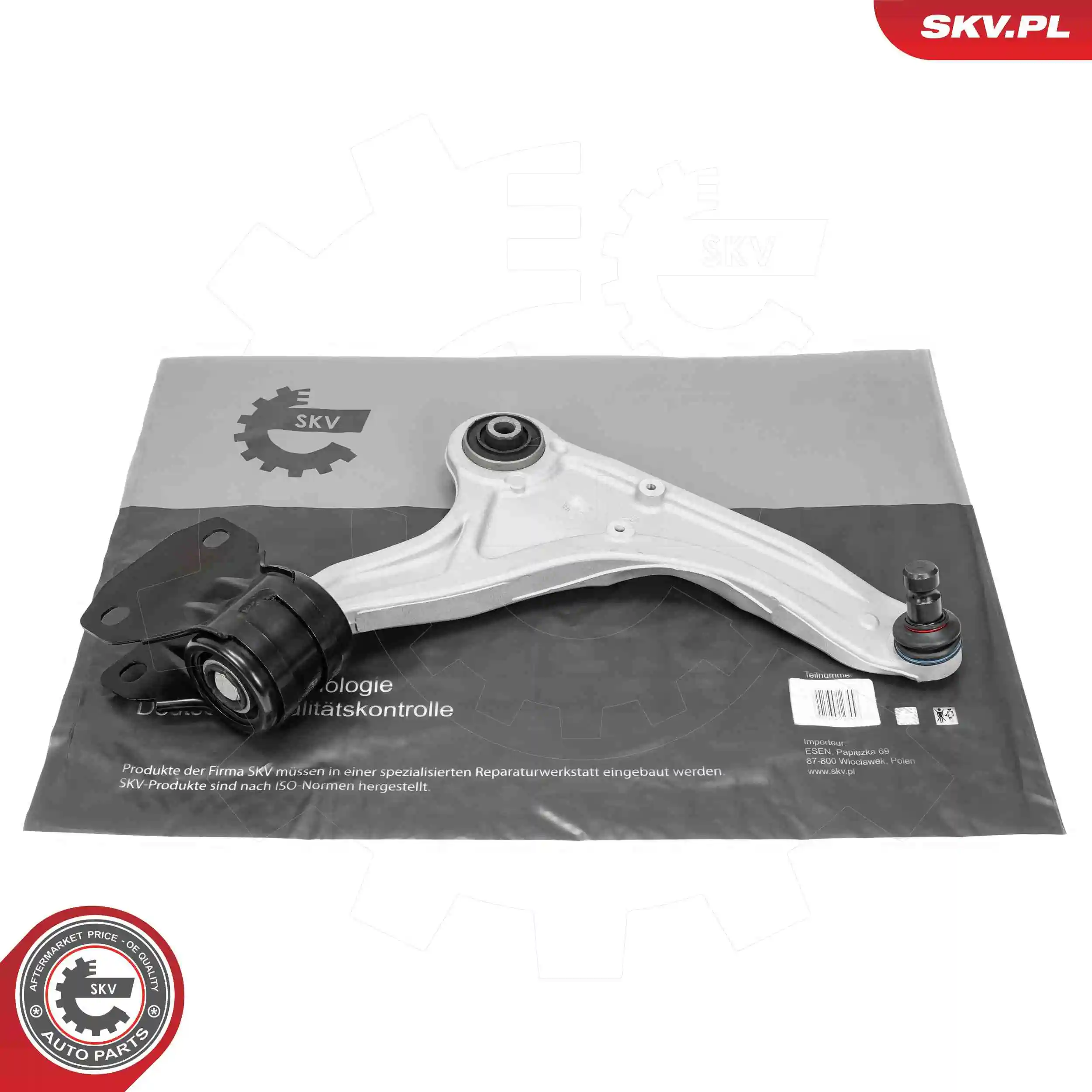 Control/Trailing Arm, wheel suspension